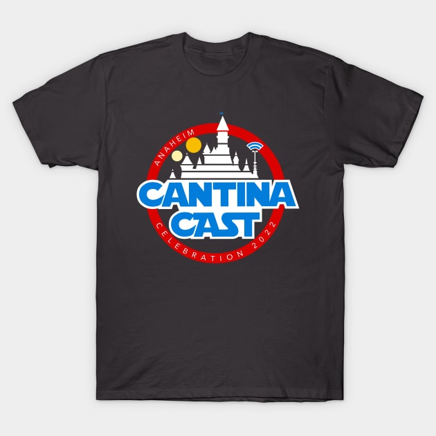 LIMITED Cantina Cast Celebration 2022 Logo - Red Band T-Shirt by Cantina Cast